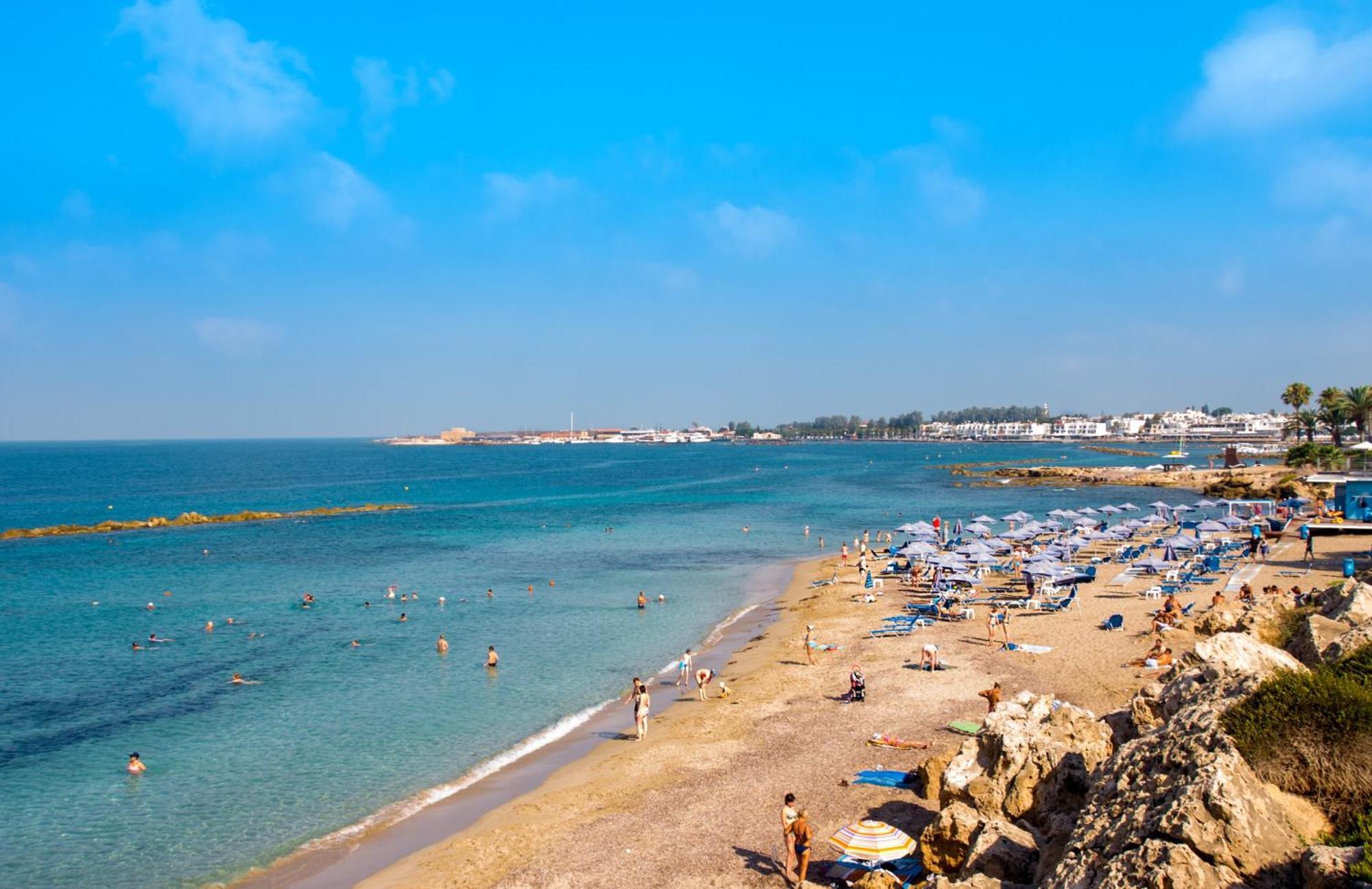 Hotel Complex House Near The Beach 파포스 외부 사진